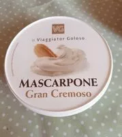 Mängden socker i Mascarpone gran cremoso