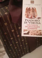 Mängden socker i Pandoro di Vetona con gocce di cioccolato