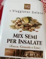 Mängden socker i Mix semi per insalate