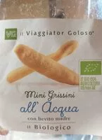 Mängden socker i Mini grissini all'acqua