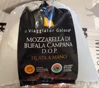 Mängden socker i Mozzarella di bufala campana D.O.P.