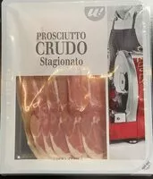 Mängden socker i Prosciutto crudo stagionato