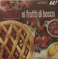 Mängden socker i Crostata ai frutti di bosco