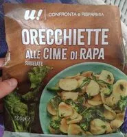 Mängden socker i Orecchiette alle cime di rapa