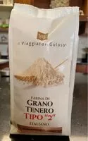 Mängden socker i Farina di grano tenero tipo 2