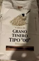 Mängden socker i Farina di Grano tenero 00