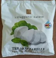 Mängden socker i Tre Mozzarelle
