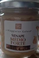 Mängden socker i Senape medio forte