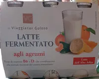 Mängden socker i Latte fermentato agli agrumi