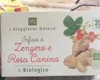 Mängden socker i Infuso di zenzero e rosa canina