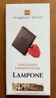 Mängden socker i Cioccolato fondente extra con lamponi