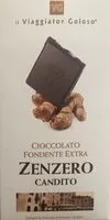 Mängden socker i Cioccolato fondente extra zenzero candito