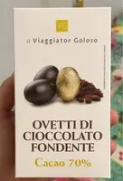 Mängden socker i Ovetti di cioccolato fondente