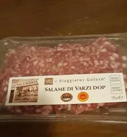 Mängden socker i Salame di Varzi dop