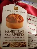 Mängden socker i Panetone con uva