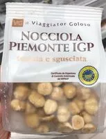 Mängden socker i Novciole Piemonte IGP