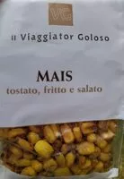 Mängden socker i Mais tostato, fritto e salato