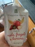 Mängden socker i Purea di mela fragola e banana