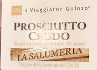 Mängden socker i Prosciutto crudo