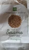 Mängden socker i Semi di sesamo tostati e salati