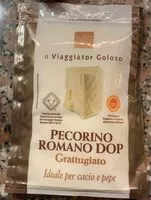 Mängden socker i Pecorino romano Dop grattuggiato