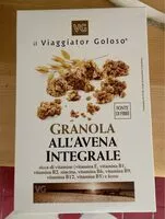Mängden socker i granola all’avena integrale