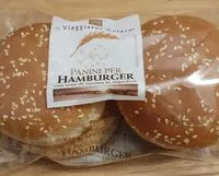 Mängden socker i Panini per hamburger