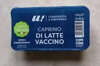 Mängden socker i Caprino di latte vaccino