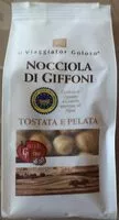 Mängden socker i Nocciola di Giffoni