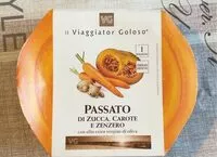Mängden socker i Passato di zucca, carote e zenzero