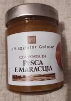 Mängden socker i Composta di pesca e maracuja