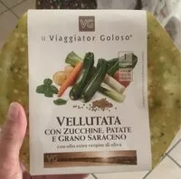 Mängden socker i Vellutata con zucchine patate e grano saraceno