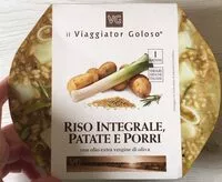 Mängden socker i Riso integrale, patate e porri