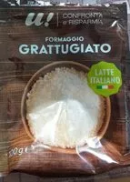 Mängden socker i formaggio grattugiato