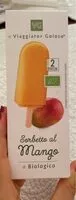 Mängden socker i Sorbetto al mango - il biologico