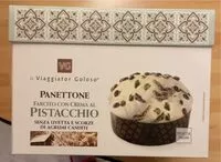 Mängden socker i Panettone farcito con crema al pistacchio