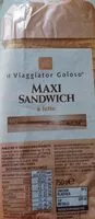 Mängden socker i Maxi sandwich