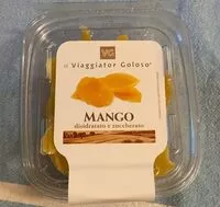 Mängden socker i Mango disidratato e zuccherato