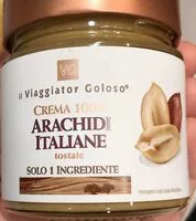 Mängden socker i Crema arachidi italiane
