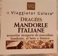 Mängden socker i Dragés mandorle italiane