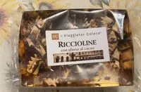 Mängden socker i Chiacchiere al cioccolato