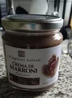 Mängden socker i Crema di marroni