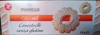 Mängden socker i Granò canestrelli senza glutine