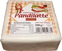 Mängden socker i Pandilatte formaggio morbido