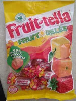 Mängden socker i fruit-tella