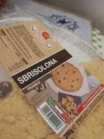 Mängden socker i Sbrisolona