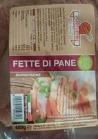 Mängden socker i Fette di pane