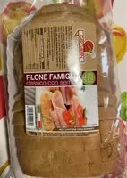 Mängden socker i Filone famiglia classico con semola