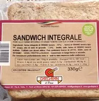 Mängden socker i Sandwich integrale