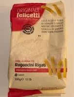 Mängden socker i Rugoncini Rigati